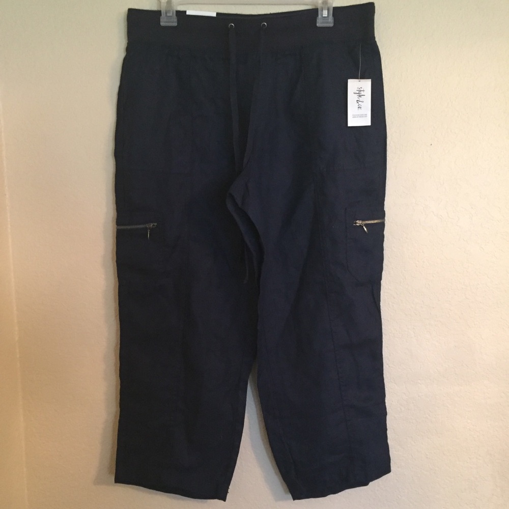 Linen Capri